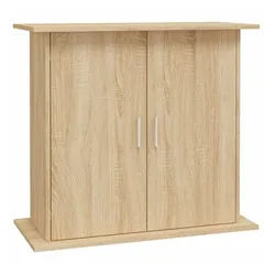 vidaXL Aquariumunterschrank 81 x 36 x 73 cm Aquariumständer Sonoma Eiche 81x36x73cm Spanplatte Aqu bunt