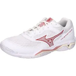 Mizuno Damen Handballschuhe WAVE PHANTOM 3 X1GB2260-73 42 - White/Rose Elegance/Lava Falls - 42
