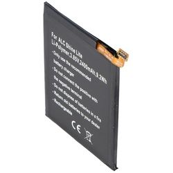 Akku passend für Alcatel Shine Lite, Li-Polymer, 3,85V, 2400mAh, 9,2Wh
