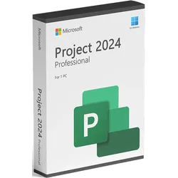Microsoft Project Professional 2024, Neu, für Windows 10/11