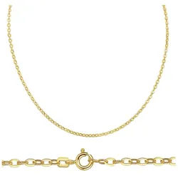 Collierkettchen FIRETTI "Schmuck Geschenk Gold 333 oder 585 Ankerkettengliederung 2,6 mm breit" Gr. 60, gold (gelbgoldfarben), Halsketten, Damen, 60, Gelbgold 585, B: 2,6mm, Made in Germany, B:2,6mm