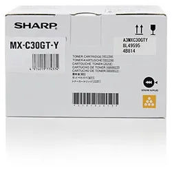 Sharp Original MXC30GTY Toner - gelb (MXC30GTY)