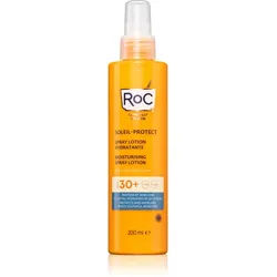 RoC Soleil Protect Moisturising Spray Lotion feuchtigkeitsspendendes Gel zum Bräunen 200 ml