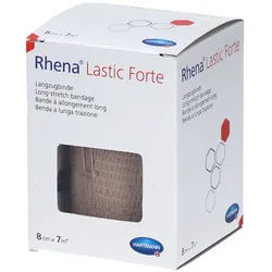 Hartmann Rhena® Lastic Forte Langzugbinde 8 cm x 7 m braun