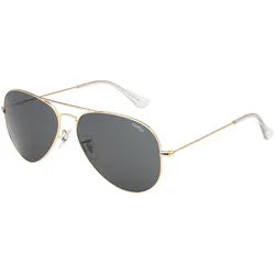 iVIATOR Sunglasses-Gold-113 Grey - Unisex