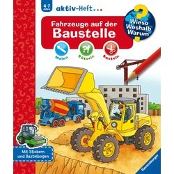 Wieso? Weshalb? Warum? Aktiv-Heft: Fahrzeuge Auf Der Baustelle Kartoniert (TB)