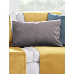 La housse coussin zippée Hagemann gris