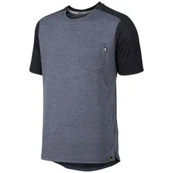 IXS Radtrikot grau|schwarz M