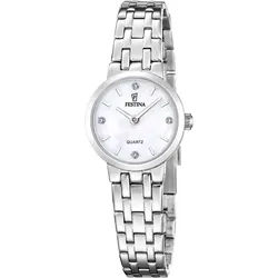 Festina Quarz Damen Mademoiselle F20746/1 - perlmutt,silber - 23mm