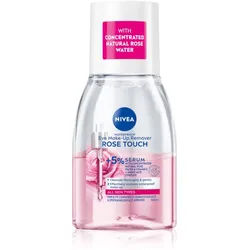 NIVEA Rose Touch 2-Phasen Abschminkwasser für die Augen 100 ml
