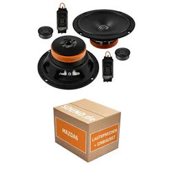 JUST SOUND best choice for caraudio Lautsprecher Boxen Einbauset Musway MAE6.2C Mazda3 Typ GJ/GL Auto-Lautsprecher (100 W) schwarz