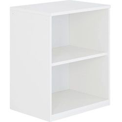 Xxxl Regal , Weiß , Holzwerkstoff , 1 Fächer , 60x76.5x43 cm , Goldenes M, BQ - Bündnis für Qualität, Made in Germany , erweiterbar, Beimöbel erhältlich, in verschiedenen Größen erhältlich , Wohnzimmer, Regale, Bücherregale