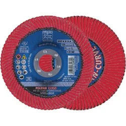 Pferd Fächerscheibe 10er Pack PFERD TOOLS 67689066 Fächerscheibe POLIFAN CO SGP CURVE STE