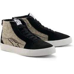 Alpinestars Ride-63 Canvas, Schuhe - Schwarz/Weiß - 13
