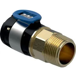 Geberit FlowFit Übergang mit Aussengewinde bleifreie Siliziumbronze 40mm-1 1/2"