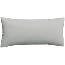 Schlafgut Kopfpolsterbezug , Hellgrau , Textil , Uni , 40x80 cm , Grüner Punkt, AZO-frei, Oeko-Tex® Standard 100 , pflegeleicht, schadstoffgeprüft , Heimtextilien, Bezüge, Polsterbezüge