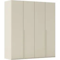 LeGer Home by Lena Gercke Kleiderschrank Schrank Garderobe Ankleide Schlafzimmer Flur SERINA Eyecatcher (3 verschiedene Ausstattungen BASIC/CLASSIC/PREMIUM (inkl. SOFT-CLOSE) in 6 Breiten (101 - 401 cm) mit Front Glas oder Dekor MADE IN GERMANY beige 201 cm x 223 cm x 61 cm