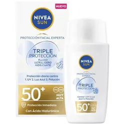 NIVEA SUN TRIPLE PROTECTION ultralight facial fluid SPF50+ 40 ml