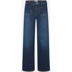 Palazzo Hose Slim Blau 26