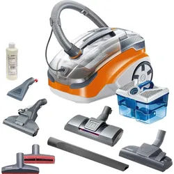 Thomas Wasch-Sauger AQUA+ PET & FAMILY, 1700 W, beutellos, mit Beutel, ECO-Stufe grau|orange