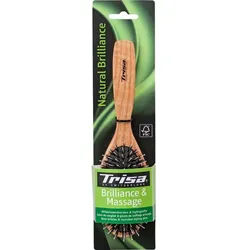 Trisa Natural Brillance Pneumatische Bürste mit Wildschweinborsten