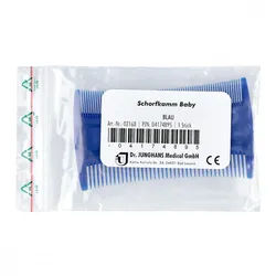 Schorfkamm für Baby blau