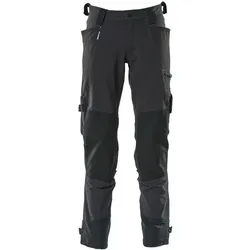 MASCOT Hose mit Knietaschen ADVANCED Schwarzblau 52 - 17079-311-010-90C52 - Schwarzblau