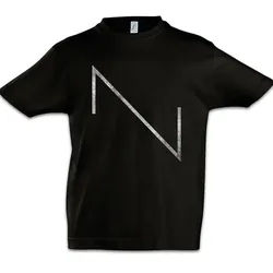Urban Backwoods Print-Shirt Wave Sawtooth Kinder T-Shirt Synthesizer Electro Techno LFO Musik (1-tlg) Music DJ MC Elektro schwarz 110/116