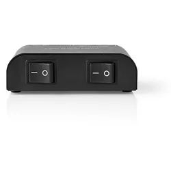 Nedis ASWI2602BK Audio- & Video-Kabel, Lautsprecher Control Box, Lautsprecher Control Box, Terminal clamps, Speaker impedance 4-16 Ohm, flexible use schwarz