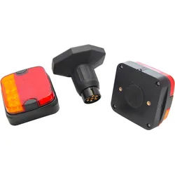 Berger und Schröter Funk LED Anhängerbeleuchtung mit LiOn Akku BV 2.0