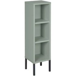 Jimmylee Babyunterstellregal , Grün , Holzwerkstoff , 2 Fächer , 25x89x25 cm , DIN EN ISO 9001 , Beimöbel erhältlich, stehend , Baby & Kindermöbel, Babyzimmer, Wickelkommoden & Zubehör