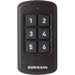 Hörmann HSI 6 BS Industrie-Handsender, zur Ansteuerung von bis zu 6 Empfängern - schwarz