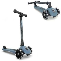 Scoot&Ride Highwaykick 3 LED - Scooter / Kickboard, Farbe: blueberry