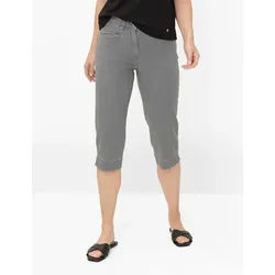 RAPHAELA by BRAX 5-Pocket-Jeans Style CAREN CAPRI grau|schwarz 48K (24)