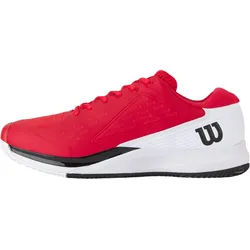 Wilson Tennisschuhe Rush Pro Ace Clay/Sandplatz (Stabilität, 2E/weit) 2025 rot/weiss Herren
