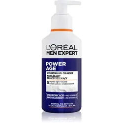 L’Oréal Paris Men Expert Power Age feuchtigkeitsspendendes Reinigungsgel für Herren 260 ml