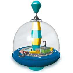 alldoro Handkreisel , Blau , Kunststoff , 20.3 cmx20.4 cmx23 cm cm , Spielzeug, Lernspiele