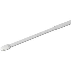 Vitragestange weiß, 2 Stück (B 60 cm) - B 60 cm
