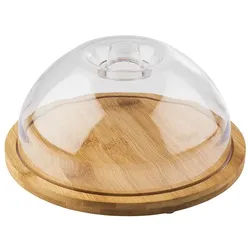 APS 822 Tablett aus Bambus inklusive Haube, 2 teilig