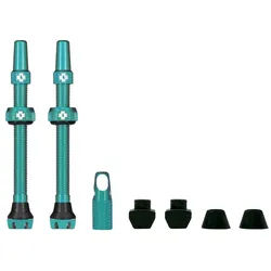 Muc Off Fahrradventile Tubeless Valve Kit V2 turquoise 60mm