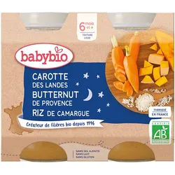 Babybio Karotte AUS DEN Ländern Kurkgurk & Kamargenreis ab 6 Monate