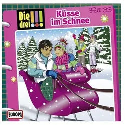 United Soft Media Hörspiel-CD Die drei !!! - Küsse im Schnee, Audio-CD