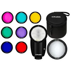 Profoto A10 Fujifilm + Clic Color Effects Kit + Clic Fresnel