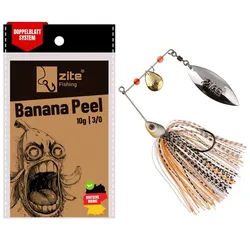 Zite Kunstköder Inzite Rotator Spinnerbait 6 Farben 10-21g Doppelspinnblatt & Skirt bunt 10g-3/0