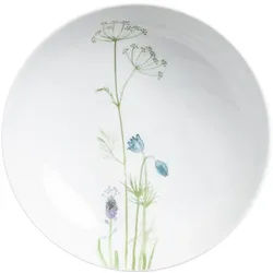 KAHLA Suppenteller Wildblume 21 cm, (1 St), Made in Germany blau|rot