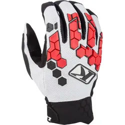 Klim Dakar Motocross Handschuhe, schwarz-weiss, Größe XL für Männer