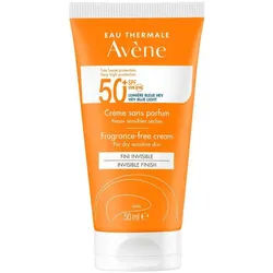 Avène Solaire Creme ohne Parfum Spf50+ UVB UVA Blaulicht HEV