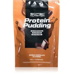 Scitec Nutrition Protein Pudding Mischung zur Zubereitung von Puddings mit Protein Geschmack Double Chocolate 400 g