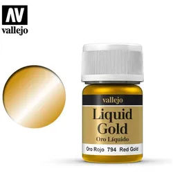 Vallejo Spielfigur Liquid Gold - Rotgol