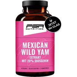 FSA Nutrition Yamswurzel Extrakt | Mexican Wild Yams mit 20% Diosgenin 180 Kapseln im Glas 112,5 g